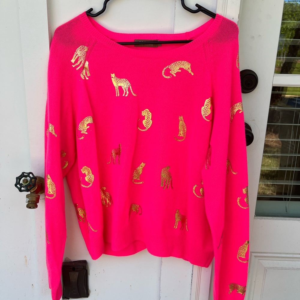 Pink sweater